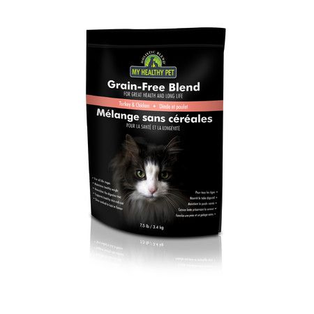 Holistic Blend Holistic Blend Cat Grain-Free Blend беззерновой сухой корм для кошек с индейкой и цыпленком - 3,4 кг