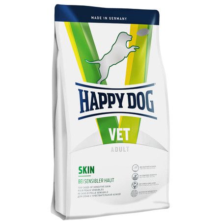 Happy Dog Сухой диетический корм Happy Dog Skin для взрослых собак с чувствительной кожей - 4 кг