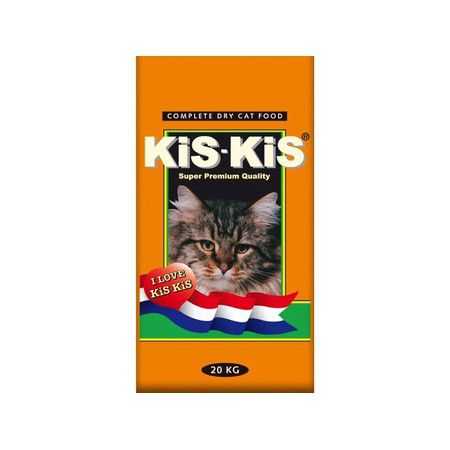 KiS-KiS KiS-KiS Goose Single для взрослых кошек с гусем, ягненком и рыбой 20 кг