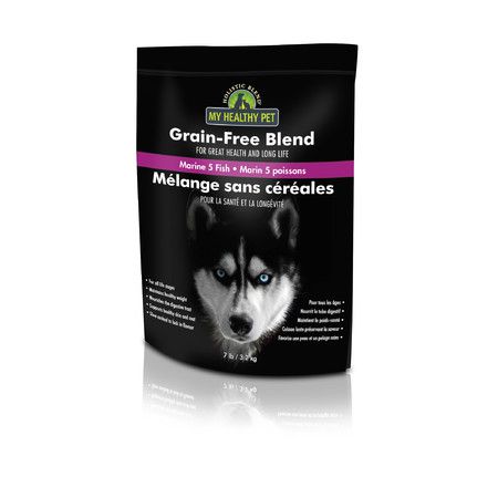 Holistic Blend Holistic Blend Dog Grain-Free Blend беззерновой сухой корм для собак с морской рыбой 5 видов - 3,2 кг