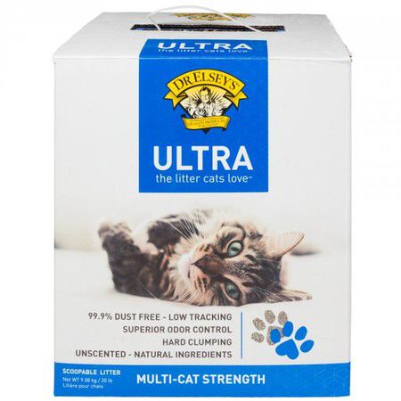 Dr.Elseys Наполнитель для кошачьего туалета Dr.Elsey's PC Ultra блокирует запах 8.16 кг