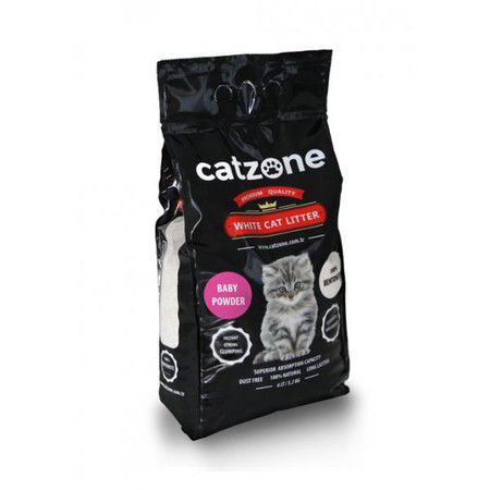 Catzone Наполнитель для кошачьего туалета Catzone Baby Powder