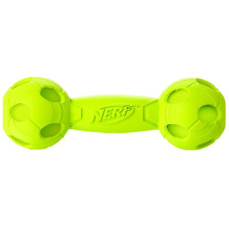 Nerf Игрушка для собак Nerf Гантель пищащая - 17,5 см