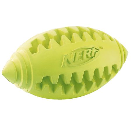 Nerf Игрушка для собак Nerf Мяч для регби рифленый - 8 см