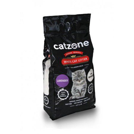 Catzone Наполнитель для кошачьего туалета Catzone Lavender