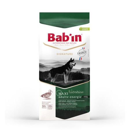 Babin Сухой корм Babin Signature Maxi Adulte Energie для взрослых собак крупных пород с высокой активностью на основе утки и свинины