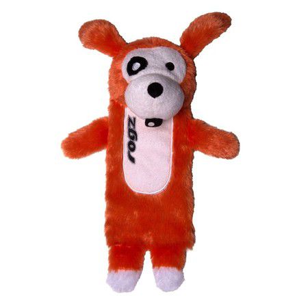 ROGZ Игрушка мягкая для собак ROGZ Thinz S Собака оранжевая - 200 мм