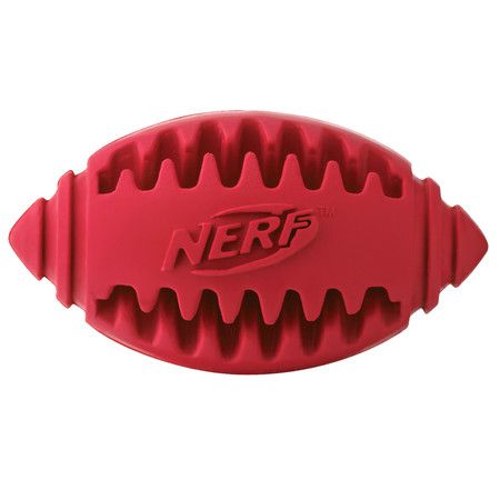 Nerf Игрушка для собак Nerf Мяч для регби рифленый - 12,5 см