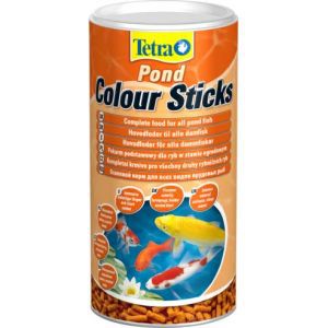 Tetra Корм Tetra Pond Color Sticks для прудовых рыб палочки для окраски - 1 л