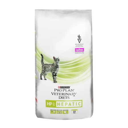 Purina Veterinary Pro Plan Veterinary Diets Feline HP Hepatic dry для взрослых кошек при хронической печеночной недостаточности - 1,5 кг