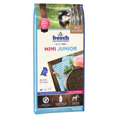 Bosch Сухой корм Bosch Mini Junior для щенков мелких пород с мясом домашней птицы