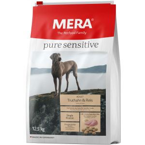 Mera Сухой корм Mera Pure Sensitive Adult Truthahn & Reis для взрослых собак с индейкой и рисом