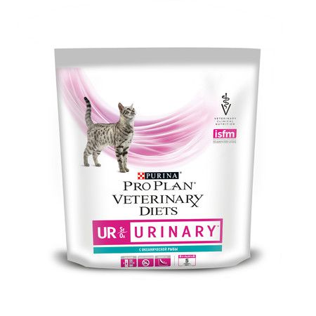 Purina Veterinary Pro Plan Veterinary Diets Feline UR Urinary with Ocean Fish dry 350 гр