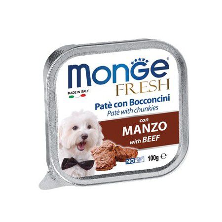 MONGE Monge Dog Fresh консервы для собак говядина 100 гр х 32 шт.