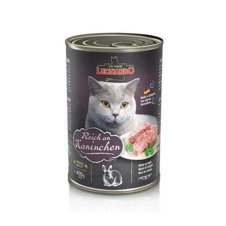 Leonardo Консервированный корм Leonardo Quality Selection для кошек с кроликом - 400 г