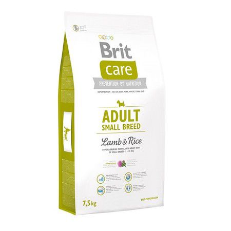 Brit Cухой корм Brit Care Adult Small Breed Lamb & Rice для взрослых собак мелких пород с ягненком и рисом