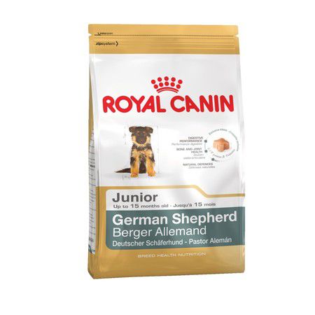 Royal Canin Сухой корм Royal Canin German Shepherd Junior для щенков породы немецкая овчарка до 15 месяцев