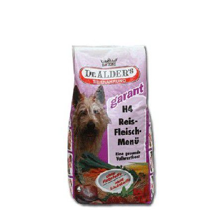 Dr. Alders Dr. Alder Н-4 рисо-мясное меню мясо + рис хлопья Для взрослых собак - 5 кг