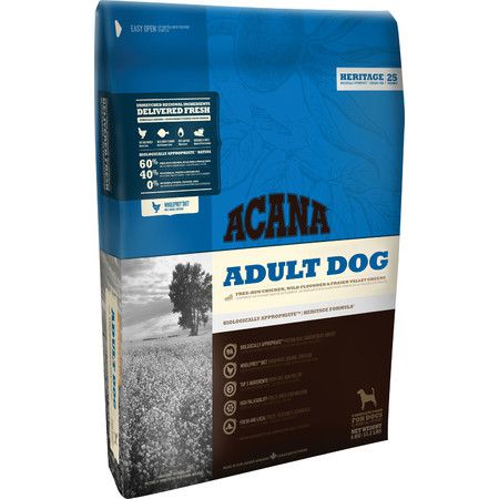 ACANA Сухой корм Acana Heritage Adult Dog для взрослых собак с курицей