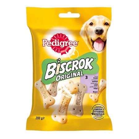 Pedigree Лакомство Pedigree Biscrok для собак в форме бисквитных косточек - 200 г