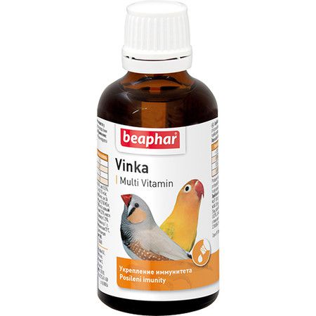 Beaphar Витамины Beaphar Vinka для птиц для укрепления иммунитета - 50 мл