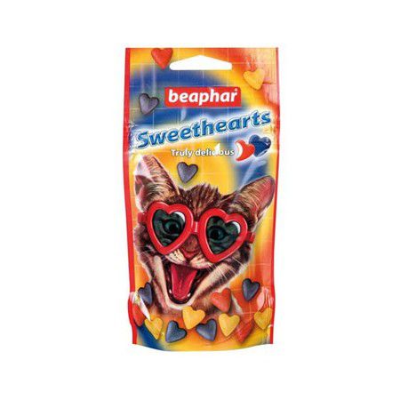 Beaphar Beaphar Sweethearts лакомство-сердечки для кошек со вкусом курицы - 150 шт