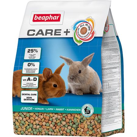 Beaphar Корм Beaphar Care + для молодых кроликов - 1,5 кг