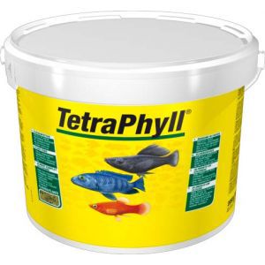 Tetra Корм Tetra Phyll для всех видов рыб растительные хлопья - 10 л (ведро)
