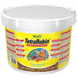 Tetra Корм Tetra Rubin для улучшения окраса всех видов рыб в хлопьях - 10 л (ведро)
