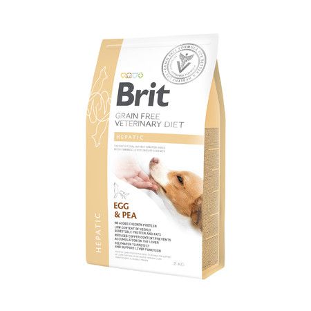 Brit Сухой беззерновой корм Brit VDD Hepatic для взрослых собак при печеночной недостаточности - 2 кг