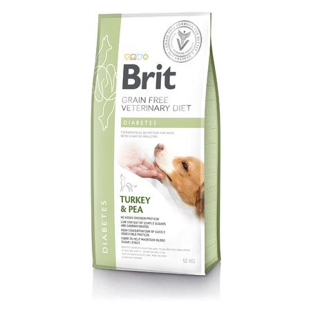 Brit Сухой беззерновой корм Brit VDD Diabetes для взрослых собак при диабете с индейкой - 12 кг