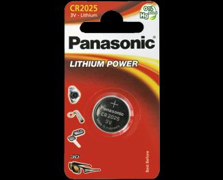 Литиевые дисковые батарейки Panasonic Panasonic CR-2025EL-1B
