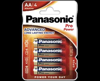 Щелочные батарейки Pro Power (AA) Panasonic LR6XEG/4BP