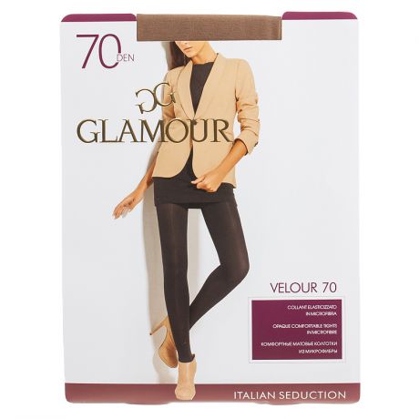 Колготки GLAMOUR Velour, 70