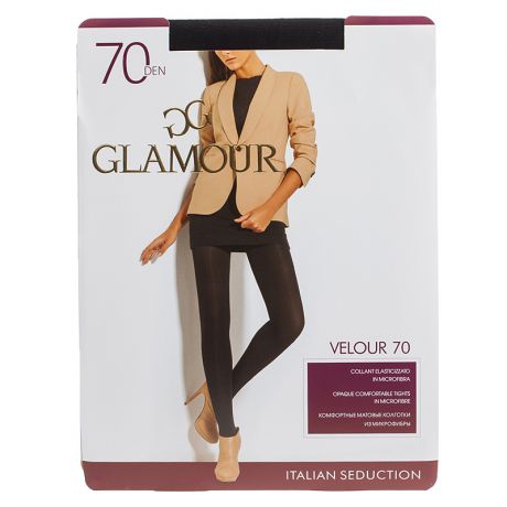 Колготки GLAMOUR Velour, 70