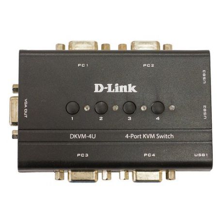 Переключатель D-Link DKVM-4U (DKVM-4U/C1A)