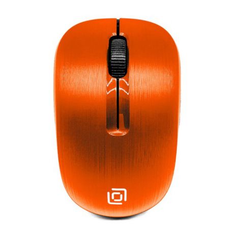 Мышь OKLICK 525MW оптическая беспроводная USB, оранжевый