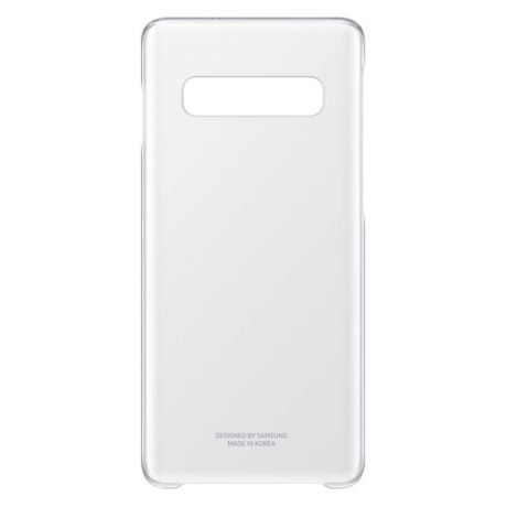 Чехол (клип-кейс) SAMSUNG Clear Cover, для Samsung Galaxy S10, прозрачный [ef-qg973ctegru]