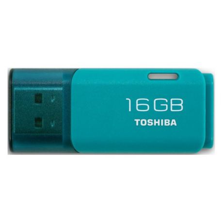 Флешка USB TOSHIBA Hayabusa U202 16Гб, USB2.0, голубой [thn-u202l0160e4]