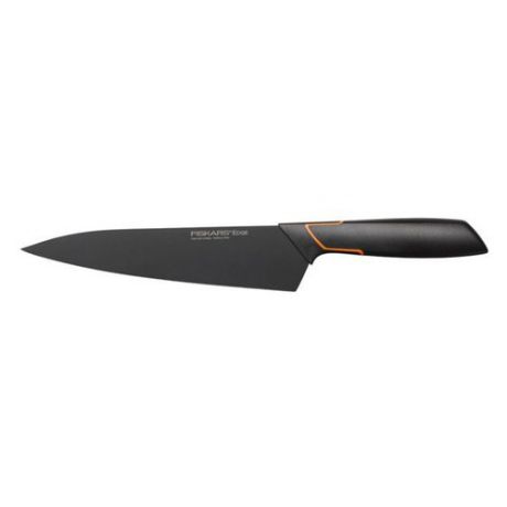 Нож кухонный Fiskars 1003094 стальной разделочный черный