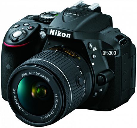 Nikon D5300 Kit 18-55 VR AF-P (черный)
