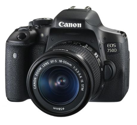 Canon EOS 750D Kit 18-55 IS STM (черный)
