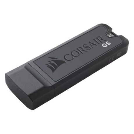 Флешка USB CORSAIR Voyager GS 256Гб, USB3.0, серый [cmfvygs3d-256gb]
