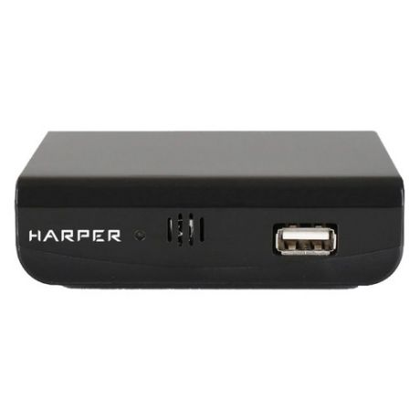 Ресивер DVB-T2 HARPER HDT2-1030, черный