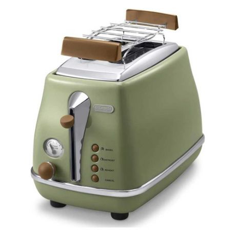 Тостер DELONGHI CTOV 2103.GR, зеленый [176129062]