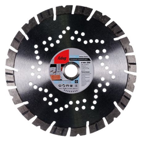 Алмазный диск FUBAG Beton Extra 230/22.2, по бетону, 230мм [37230-3]