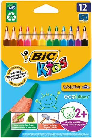Ручки и карандаши BIC Эво Триенжел