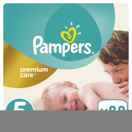 Подгузники Pampers Premium Care 5 (11-18 кг) 88 шт.