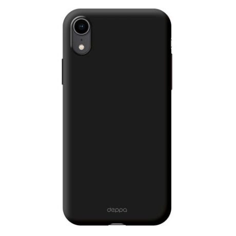 Чехол (клип-кейс) DEPPA Air Case, для Apple iPhone XR, черный [83369]