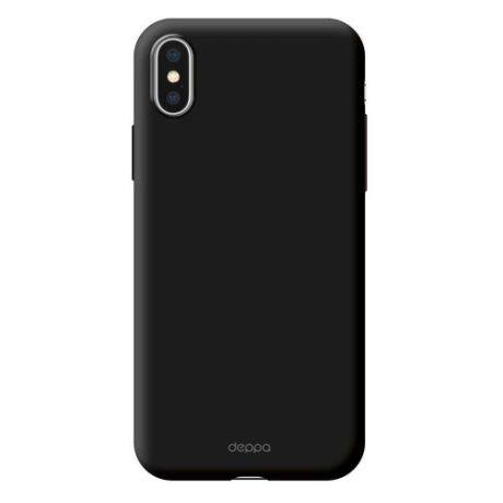 Чехол (клип-кейс) DEPPA Air Case, для Apple iPhone XS Max, черный [83363]